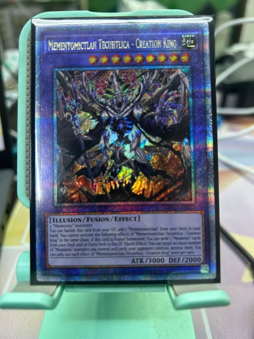 INFO-AE037 MEMENTOMICTLAN TECUHTLICA - CREATION KING 冥骸王 記憶物冥地王